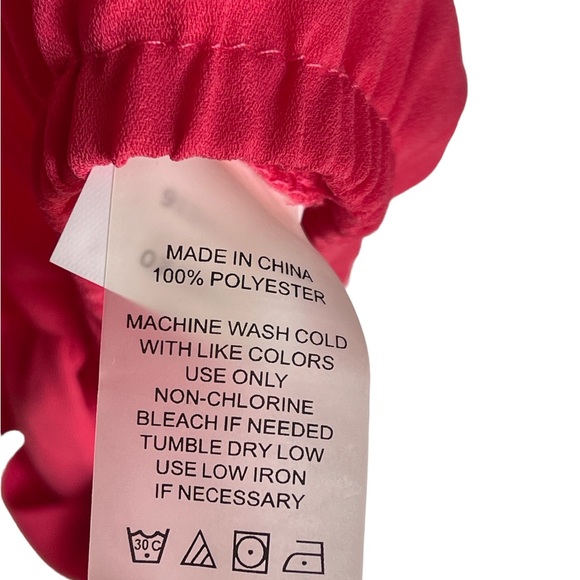 Vince Camuto Ruffle Sleeve Blouse Pink size S NWT - Picture 7 of 9